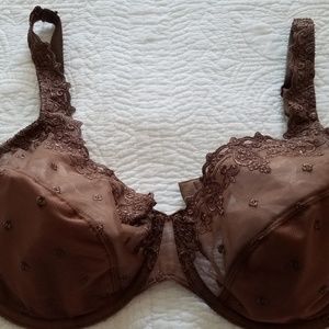 BALI 40DD Brown Underwire Bra like new